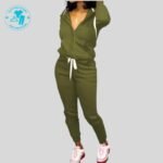 Latest Women Winter Warm Tracksuit -005