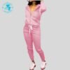 Women Winter Tracksuit in Pink Color TS-002