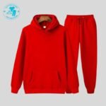 High Quality Men Track Suit in Red Color TS-002