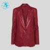 Beautiful Women leather jacket in Maroon Color WJ-006