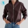 Most Stylish Leather Jacket Trends for Women WJ-005