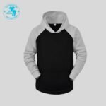 Best Combination Men Hoodie in Gray and Black MH-004