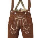 Most Beautiful Men's Lederhosen in Brown Color (005)