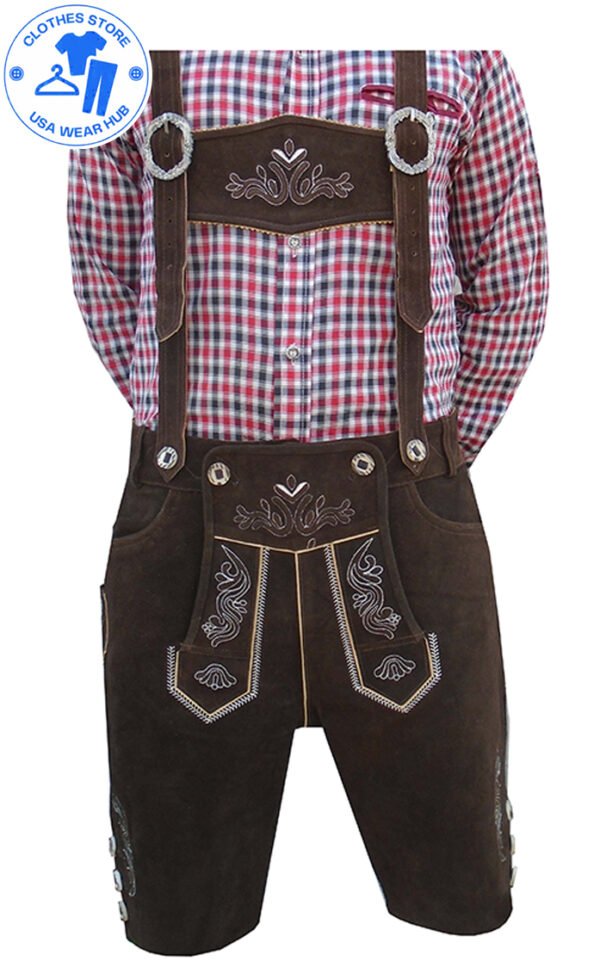 Elevate Your Style :Brown Lederhosen For the Modern Men
